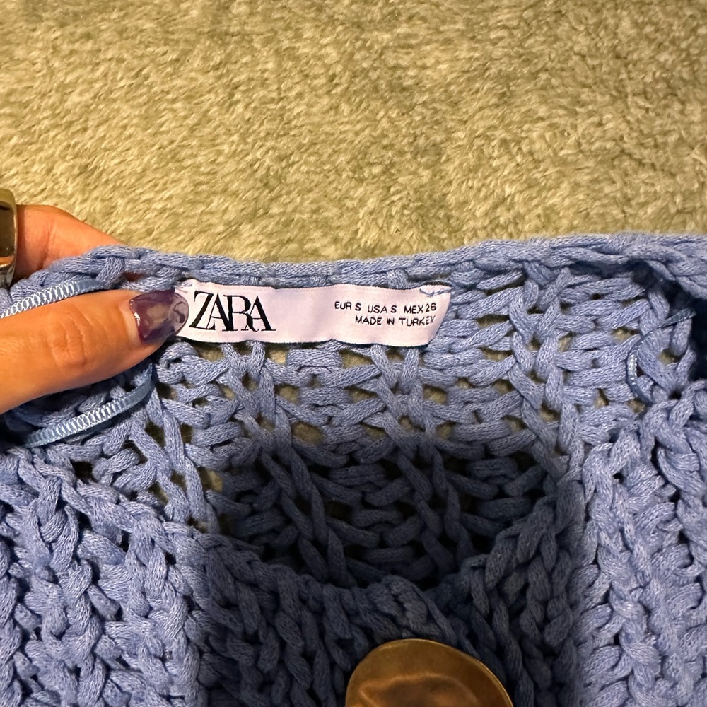 Zara Knit Sweater Vest size small - Picture 2 of 4